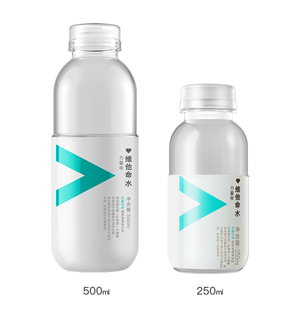 力量帝維他命水 營養(yǎng)素果味飲料 (檸檬味) 250ML 500ML