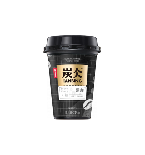 炭仌 杯裝咖啡 無(wú)糖黑咖 245ML