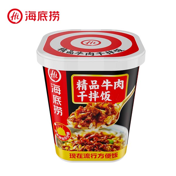 精品牛肉干拌飯