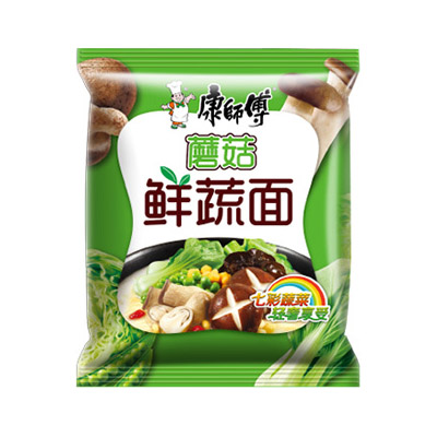 康師傅方便面熬制高湯 蘑菇鮮蔬面